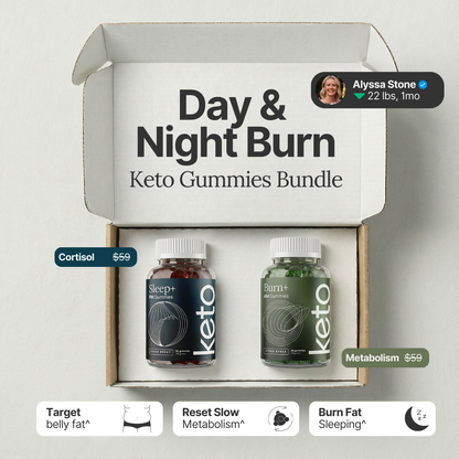 Keto Burn Day & Night Gummies Set